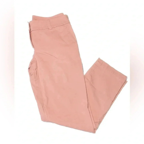 Talbots Chino Pants Daily Ankle petal pink cotton chino pants size 6 - Picture 4 of 9